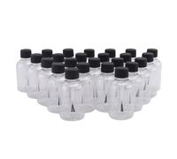 Kueohse 24 Pcs Bouteilles de Colle en Plastique Vides avec Pinceaux - Fournitures d'art et D'Artisanat pour Les Tout-Petits et Les Enfants