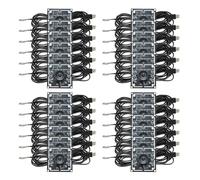 Kueohse 24 Pièces Module de Caméra 100 Degrés 1MP OV9732 1280x720 USB Pilote Gratuit Mise au Point Manuelle, avec Câble de 2 Mètres pour WinXP/7/8/10