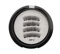 Kueohse 24P-4 Lot de 2 paires d'aimants magnétiques en fibre synthétique avec recourbe-cils