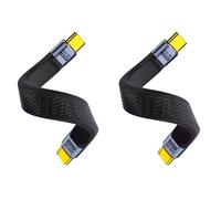 Kueohse 2X 40Gbps USB 4.0 PD 240W Câble de Charge Soutien 8K 4K Vidéo Transmission Mobile Câble de Données pour Téléphone Portable