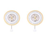 Kueohse 2X Accessoires de Montre à Mouvement à Quartz 6 pour Le Mouvement ISA 220 Date de la Montre à 3 Heures Remplacer Le Mouvement à Calendrier