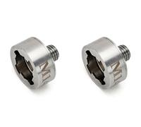Kueohse 2X Adaptateur de Verrouillage M14-X pour Foret à Noyau Diamanté, Meuleuse D'Angle, Disques de Coupe, Adaptateur Facile à Installer