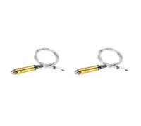 Kueohse 2X Arbre Flexible Flexible 0,3-6,5 mm pour Outil de Meulage Électrique Tube D'Arbre pour Perceuse à Main Tube D'Extension pour Perceuse à Main