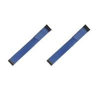 Kueohse 2X Bracelet de Suivi D'Activité Physique, Bracelet Respirant Réglable et Résistant Aux Odeurs, Bracelet de Remplacement pour 4.0 et 3.0. Bleu