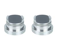 Kueohse 2X Câble d'alimentation Audio HiFi Coussinet Réglable Coussinet Anti-Choc Supports D'Absorption des Vibrations Support de Ligne (30-42 mm)
