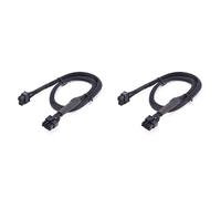Kueohse 2X Câble d'alimentation CPU 8Pin à 4 + 4Pin pour RM550X RM650X RM750X RM850X RM1000X