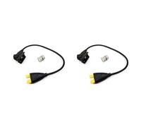 Kueohse 2X Câble D'Extension de Capteur de Vitesse de Vélo Électrique pour Moteur Intermédiaire TSDZ2 Remplacer la Pièce de Rechange