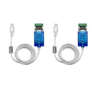 Kueohse 2X Câble USB vers Série 485/422, Convertisseur de Communication Série Industriel RS485 vers USB UT-890A-N