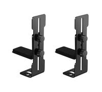 Kueohse 2X Cadre de Support GPU Support GPU Réglable pour Éviter L'Affaissement Support de Carte Vidéo pour Châssis Position du Ventilateur 12 cm Noir