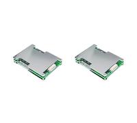 Kueohse 2X Carte de Protection de Charge de Batterie au Lithium 6S 24V avec Carte de Protection de Carte PCB Améliorée MOS de Charge Équilibrée-50A
