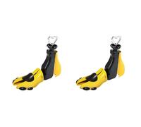 Kueohse 2X Civière de Chaussure de Botte pour, Extenseur D'Arbre à Chaussures pour Femmes, Largeur et Longueur Extensibles, Botte Unisexe Réglable Pieds Larges Jaune