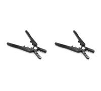 Kueohse 2X CT-301 Outil Manuel D'Arrondi de Tubes en Cuivre Pince de Réparation de Tubes Plats 6 Spécifications Diamètre 1/4 3/8 1/2 5/8 3/4 7/8 Pouces