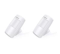 Kueohse 2X Détecteur de Mouvement PIR Accessoire de Capteur de Mouvement pour Système D'Alarme de Sécurité Hub WIFI + RF433 Alimenté par Tuya