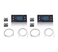 Kueohse 2X Kit de Contrôleur de Température Erc112C, Contrôleur de Réfrigération Électronique avec Capteur Compatible avec 080G3491