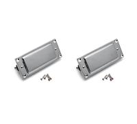 Kueohse 2X Kit de Micros pour Guitare Électrique Mini Humbucker Outil de Guitare de Luthier Plaqué Chrome