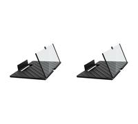 Kueohse 2X Loupe D'Écran 20 Pouces Grossissement de Téléphone 3D HD Grossissement D'Écran de Projecteur Compatible avec Les Smartphones, Noir