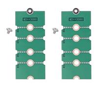 Kueohse 2X M.2 NGFF SSD Solid State Drive 2230 2242 2260 à 2280 Support D'Extension Carte de Transfert Adaptateur Carte de Conversion B
