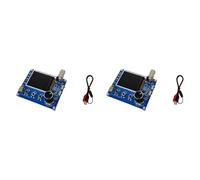 Kueohse 2X Mini Oscilloscope Simple avec Écran Couleur TFT de 1,8 Pouces, Mesure de Forme D'Onde, Fréquencemètre, Sortie D'Onde Carrée