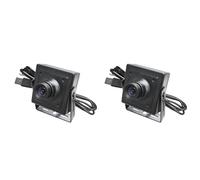 Kueohse 2X Module de Caméra USB 720P 30 Images Caméra Industrielle Reconnaissance Faciale Acquisition D'Images Caméra sans Pilote pour Android Linux