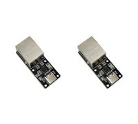 Kueohse 2X Module Ethernet USB-C vers RJ45 CH397A, Carte Réseau USB 100 Mbit/S avec Pilote de Carte Réseau Branchez et Jouez.