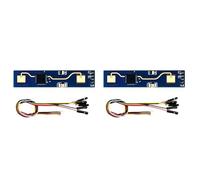 Kueohse 2X Module Intelligent de Détection de Présence Humaine Radar LD2410B 24 GHz avec BT + Câble 5 V LD2420 Capteur de Commutateur de Mouvement à Ondes Millimétriques