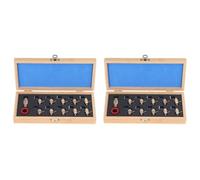 Kueohse 2X Montre Ressort Principal Remontoir Ensemble Outil de Réparation de Montre en Laiton Kit de Réparation de Montre-Bracelet Bricolage Kit D'Outils D'Horloger pour Horloger