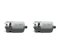 Kueohse 2X Moteur à Courant Continu 550 21 V 14 Dents Mini Moteur Haute Performance pour Scies à Main Électriques