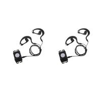 Kueohse 2X Mp3 pour la Natation Lecteur MP3 Étanche avec Écouteurs FM Mp3 pour Le Surf Type D'Écouteur Clip Lecteur Mp3 (8 Go)
