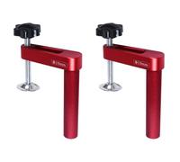 Kueohse 2X Pince de Maintien à Action pour le Travail Du Bois, Pince pour Chien pour Banc de Travail Du Bois, Outils à Clip Fixe pour Trous de 19 mm