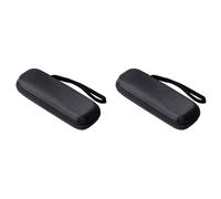 Kueohse 2X Portable M2 SSD Box Sac de Rangement Étui de Voyage Sac de Rangement Boîte de Transport Boîtier SSD Accessoires de Remplacement Noir