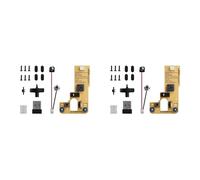 Kueohse 2X pour Le Kit de Souris sans d'impression 3D DIY Bamboo Lab Modèle 002 Composants de Souris D'Ordinateur avec Pièces et Matériel D'Imprimante