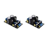 Kueohse 2X Régulateur de Tension CA Vers CC LM317 LM337, Filtre D'Alimentation Positif/Négatif Réglable 5 V, 12 V, 15 V, 18 V, 24 V.