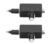 Kueohse 2X Régulation Vitesse du Ventilateur 12V 4 Broches Contrôleur de Vitesse du Moteur CC Modulation de Largeur D'Impulsion PWM Interrupteur Contrôle du Dissipateur Thermique Type C