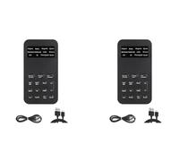 Kueohse 2X S9 Voice Changer 12 Modulateur de Changement de Voix avec Fonctions Vocales Réglables Téléphone Ordinateur Carte Son Outil Micro