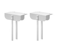 Kueohse 2X Serrure Porte Pliante en Métal - Serrure Porte Placard Pliante Réglable (Convient Aux Portes Pliantes 0,6 à 2 Pouces) Serrure Sécurité pour Porte Pliante pour Enfants