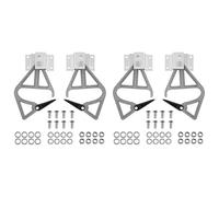 Kueohse 2X Serrures D'Échelle à Extension en Aluminium Compatibles avec, Adaptées au Kit de Verrouillage à 28-11 Échelons, Accessoires D'Échelle à Extension