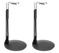 Kueohse 2X Support de Poupée, Support de Poupée Noir, Adapté Aux Poupées et Figurines D'Environ 12 Pouces