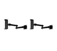 Kueohse 2X Support en Porte-À-Faux Fixé au Mur Se Pliant d'angle de Support de Comprimé de Téléphone Portable Réglable