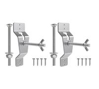 Kueohse 2X Support Mural de Support de Pneu de Secours pour Remorque, Support de Support de Pneu de Secours pour Accessoires de Remorque, Support de Pneu de Secours