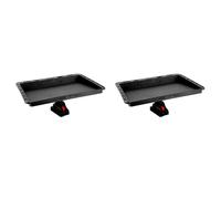 Kueohse 2X Table D'Appâts de Pêche, Matériel de Terminal de Pêche, Plateau Polyvalent pour Bateau, Pont, Carpe, Kayak
