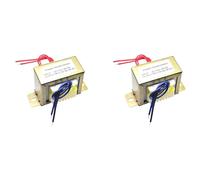 Kueohse 2X Transformateur de Puissance Double AC 18 V 50 W EI Transformateur 110 V en Option pour Préamplificateur 2.1 Amplificateur Carte de Tonalité A