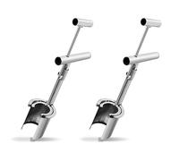 Kueohse 2X Transplanteur de Semis de Plantes et D' Fruitiers, Nouveaux Outils de Jardin de Plantation en Acier Inoxydable 2024 avec Long Manche Portatif