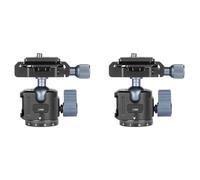 Kueohse 2X Trépied Universel à Boule Panoramique-Inclinaison à Dégagement à 360° avec Arca + Support pour Griffe Froide pour Moniteur de Trépied D'Appareil Photo Reflex Numérique