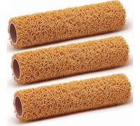 Kueohse 3 Pcs Ensemble de Rouleaux de Peinture Texturée Rouleau Texturé pour Peindre des Murs pour Peindre des Murs pour L'Amélioration de Fournitures de Peinture