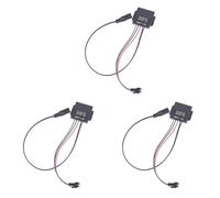 Kueohse 3 Pièce 5-12 V Interrupteur de Miroir de Salle de Bain Capteur de Commutateur Tactile pour Phare de Miroir de Lumière LED Deux Couleurs