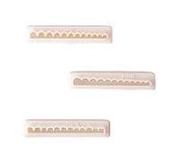 Kueohse 3 Pièces Coupe-Bande de Fleurs Coupe-Argile Polymère Tranchant pour Boucles D'Oreilles Décorations de Cupcakes de Gâteau