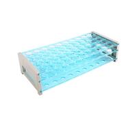 Kueohse 3 Plateaux de Stockage de 18 mm à 50 Puits pour Tubes de Laboratoire, Supports pour Tubes à Essai, Supports pour Tubes à Centrifuger