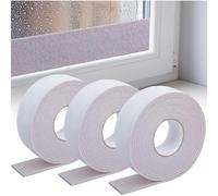 Kueohse 3 Rouleaux de 4,1 M X 5 cm de Bande Absorbante Anti-Condensation pour Fenêtres, Réutilisable