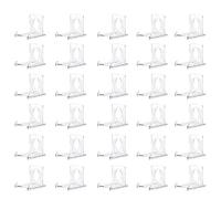 Kueohse 30 Pièces Présentoirs Support de Plaque Décoratif Réglable pour Les Magasins de Bureau à Domicile