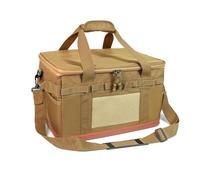 Kueohse 30L Organisateur D'Ustensiles de Cuisine à Compartiments Multiples Sac de Rangement pour Camping en Plein Air Sac Utilitaire de Camping pour Pique-Nique